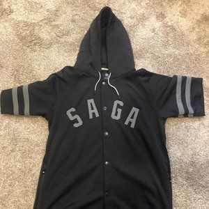 SAGA foul play short sleeve button up